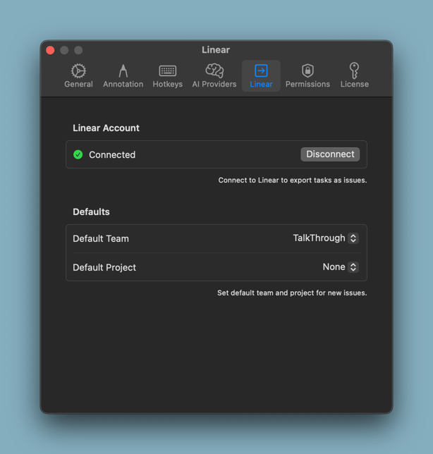 Linear Integration | Create Issues 5x Faster - TalkThrough